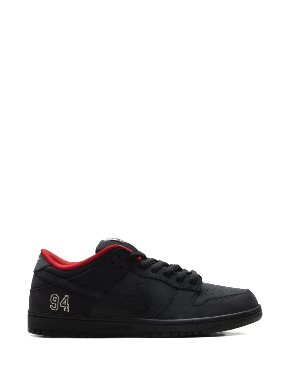 Nike SB Dunk Low "Supreme Black" sneakers 001 BLACK BLACK-BLACK