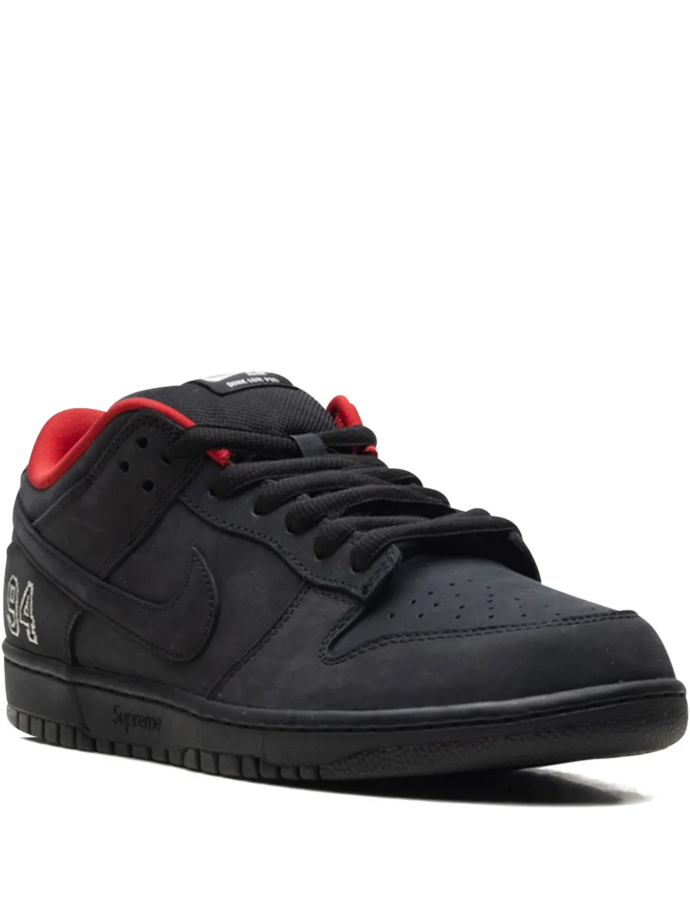 Nike SB Dunk Low "Supreme Black" sneakers 001 BLACK BLACK-BLACK