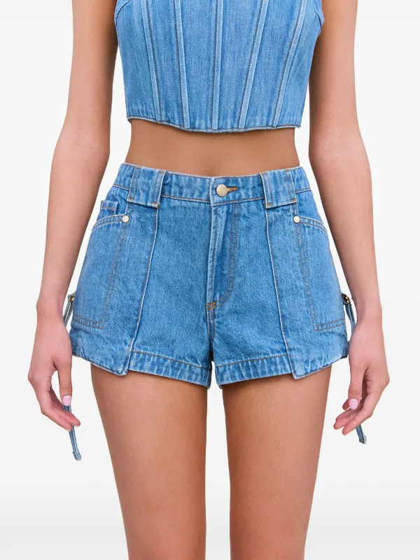 Cult Gaia Shelley Shorts | Blue | FARFETCH
