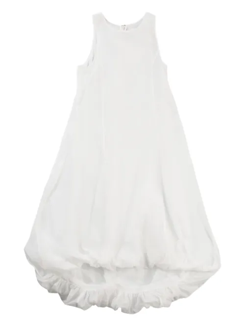 Semi-sheer volume midi dress - Amomento - Modalova