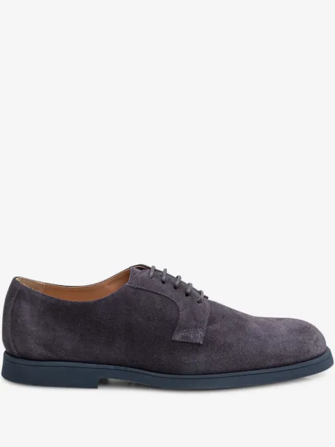 Doucal's Sapato oxford de camurça