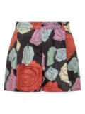 Marni Orion-print tailored shorts - Black