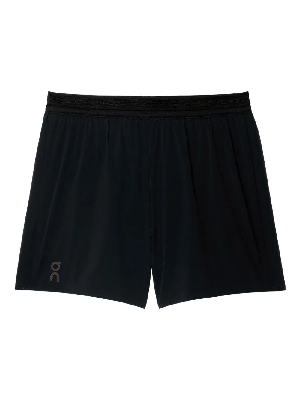 On Running logo-detail performance shorts | Black | Image 1