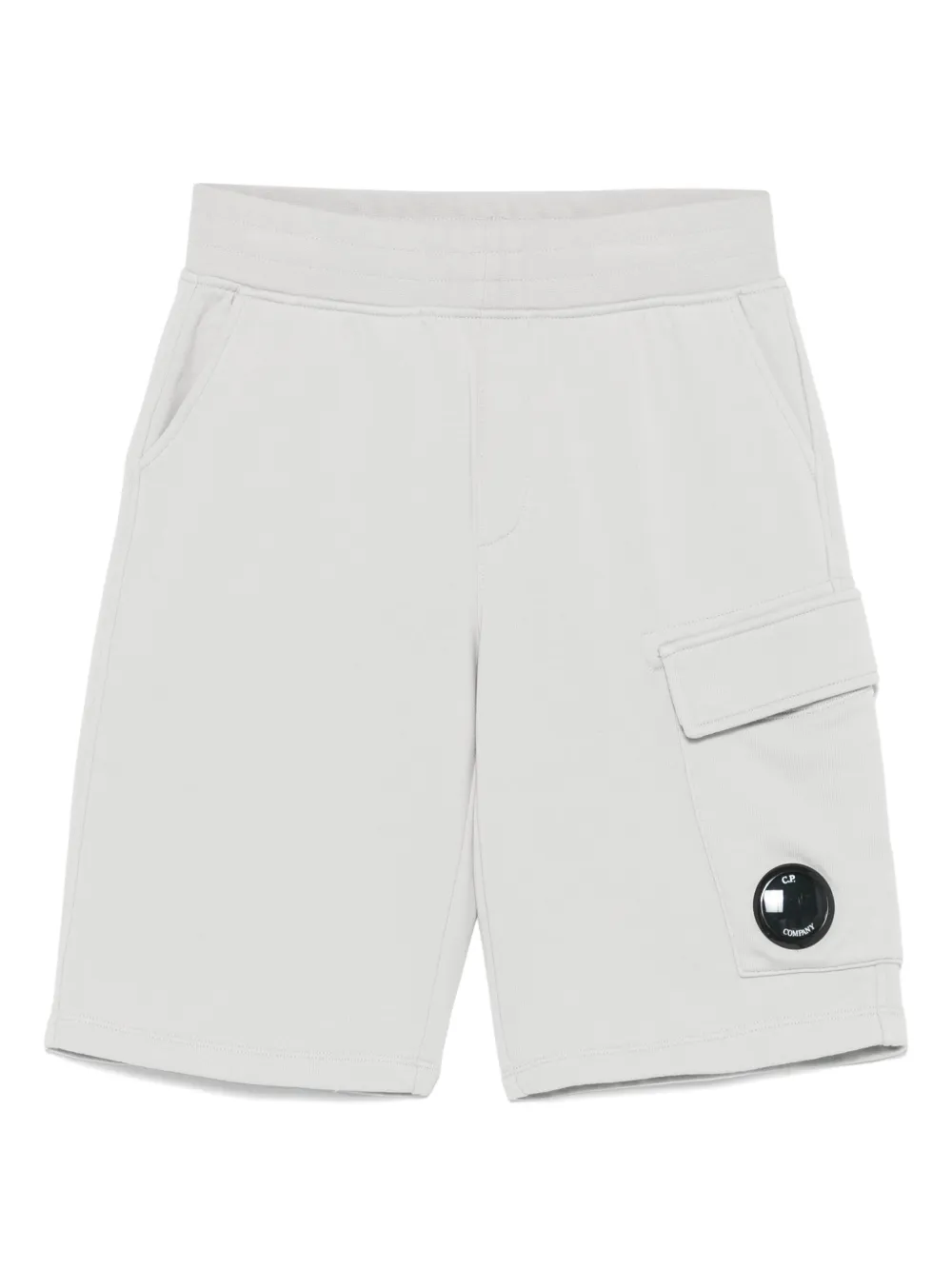 C.P. Company Kids Trainingsbroek met detail Grijs