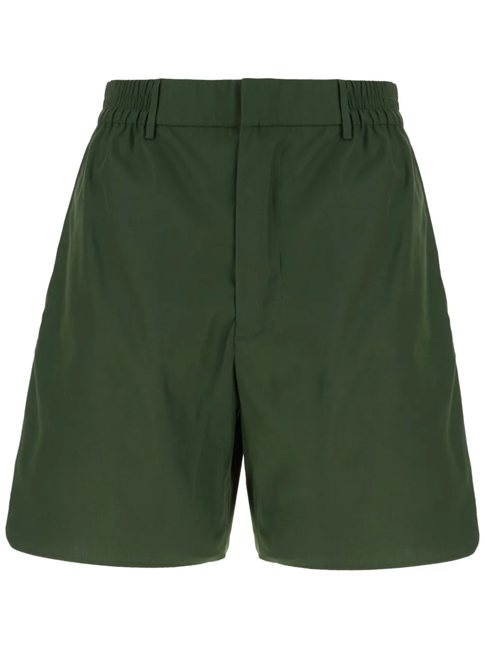 FENDI cotton bermuda shorts | Green | Image 1