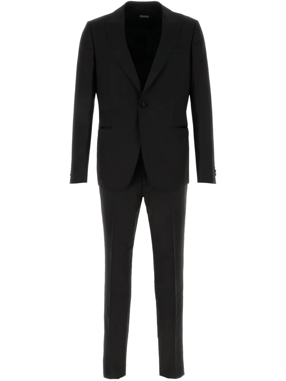 Zegna traje con botones | negro | Image 1