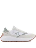 Ea7 Emporio Armani logo-appliqué sneakers - White