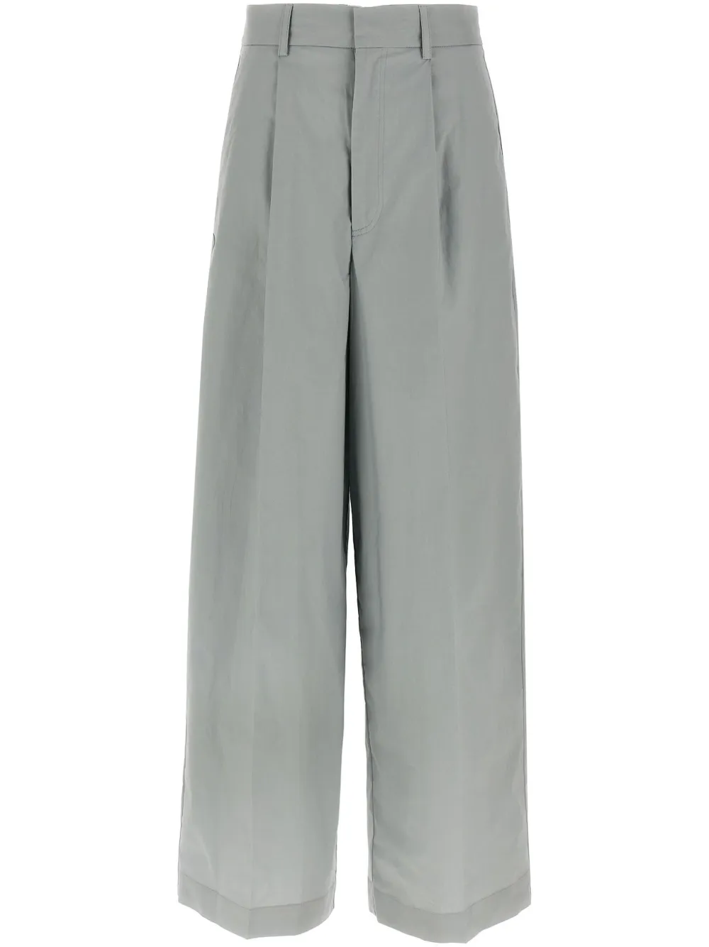 Menswear wide-leg trousers