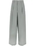 Nude Menswear wide-leg trousers - Grey