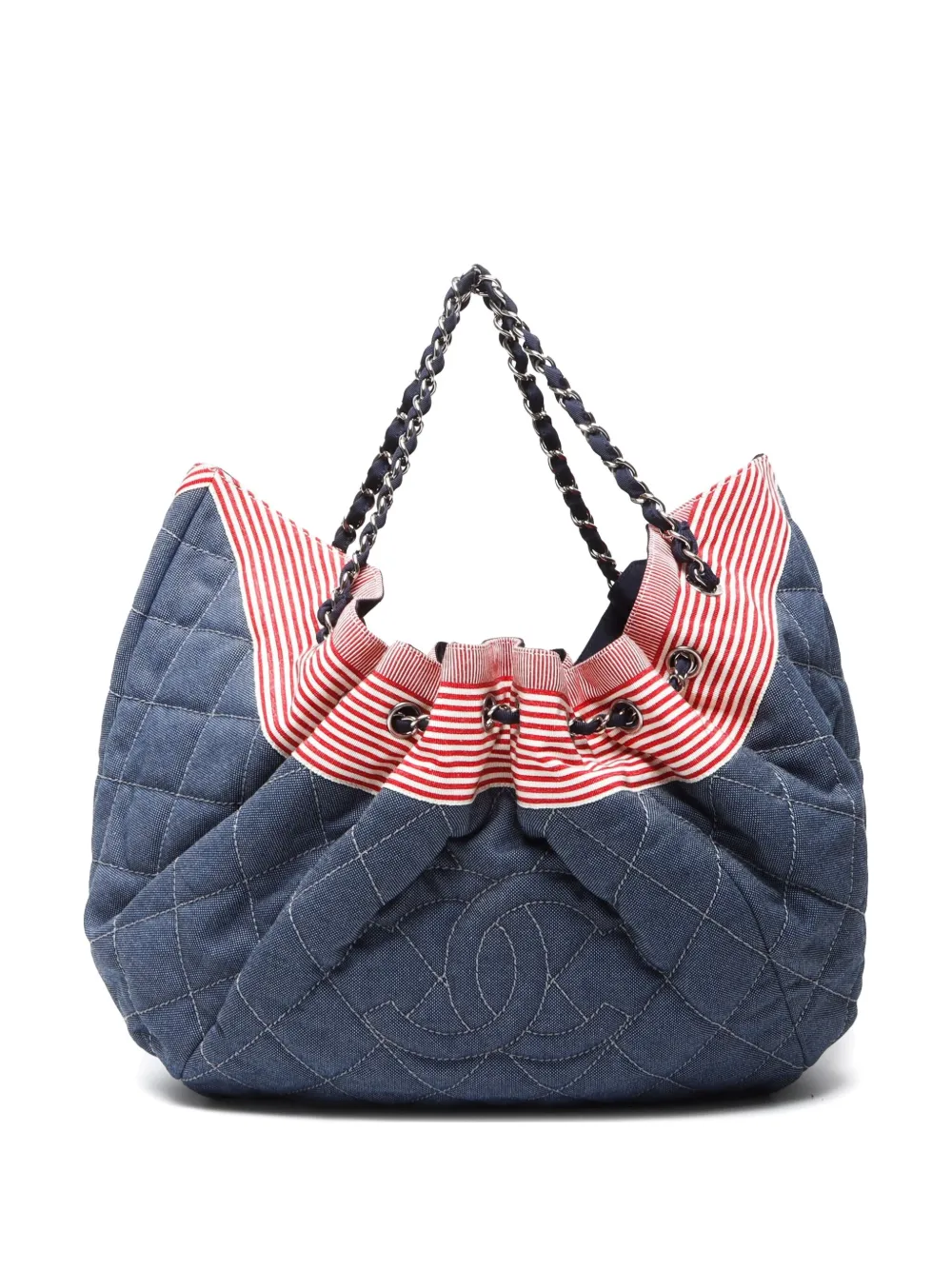 CHANEL Pre-Owned tote Coco Cabas 2009-2010 | azul | Image 1