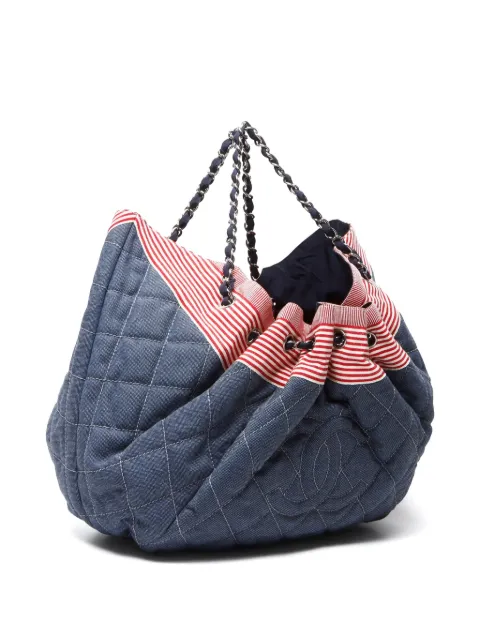 CHANEL Pre-Owned 2009-2010 Coco Cabas tote bag FF12350 - 2