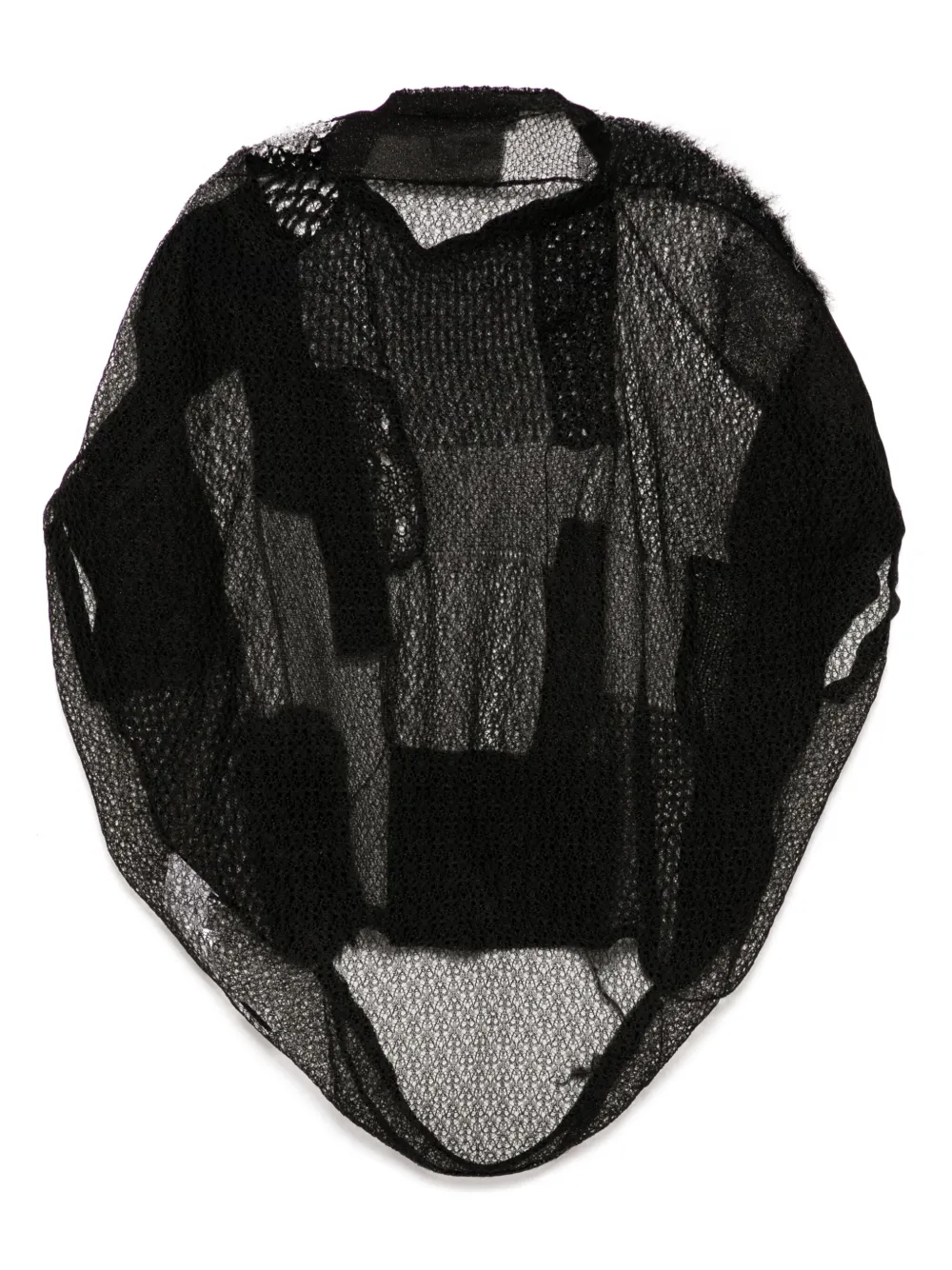 Junya Watanabe Top met vlakken Zwart