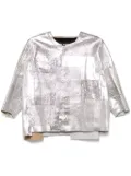 Junya Watanabe panelled jacket - Silver