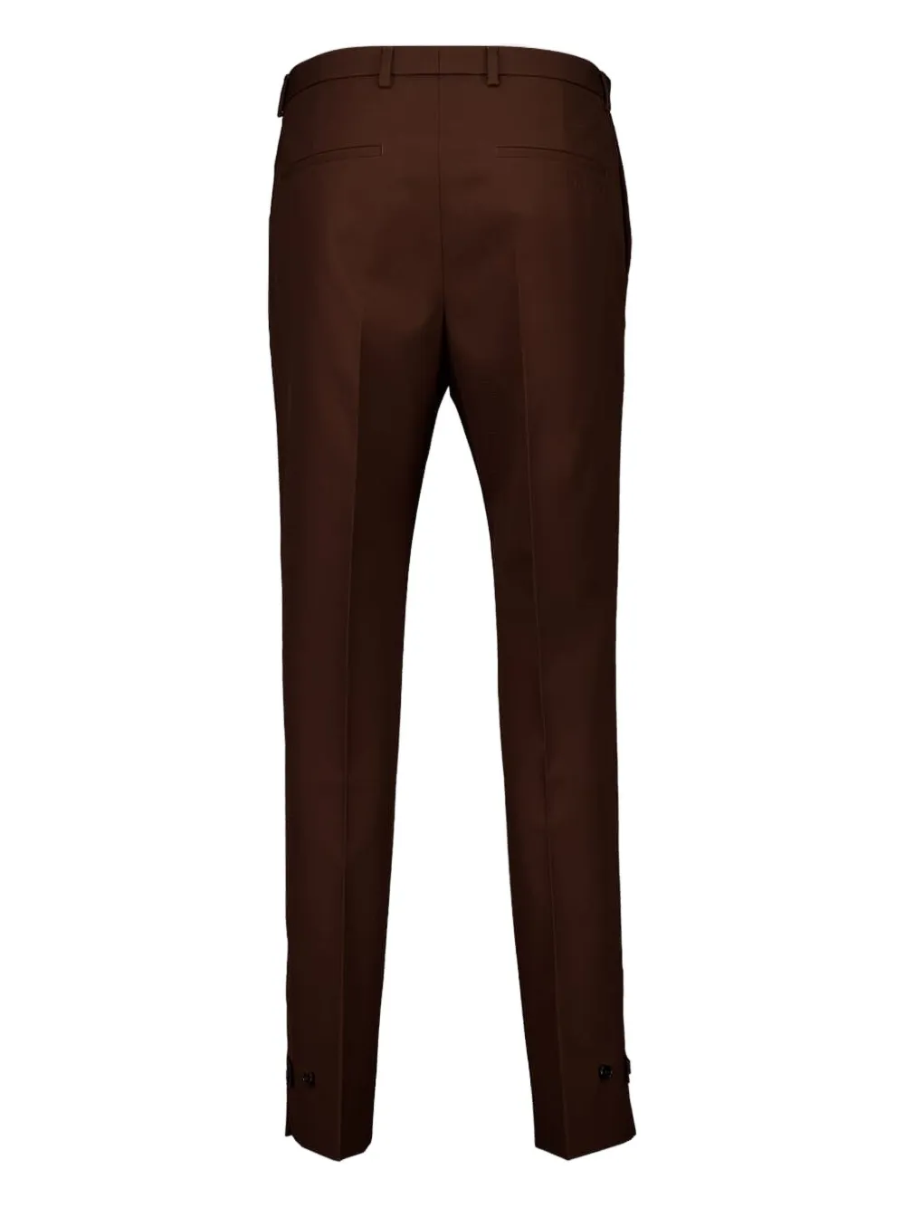 Gucci Wollen twill broek - Bruin