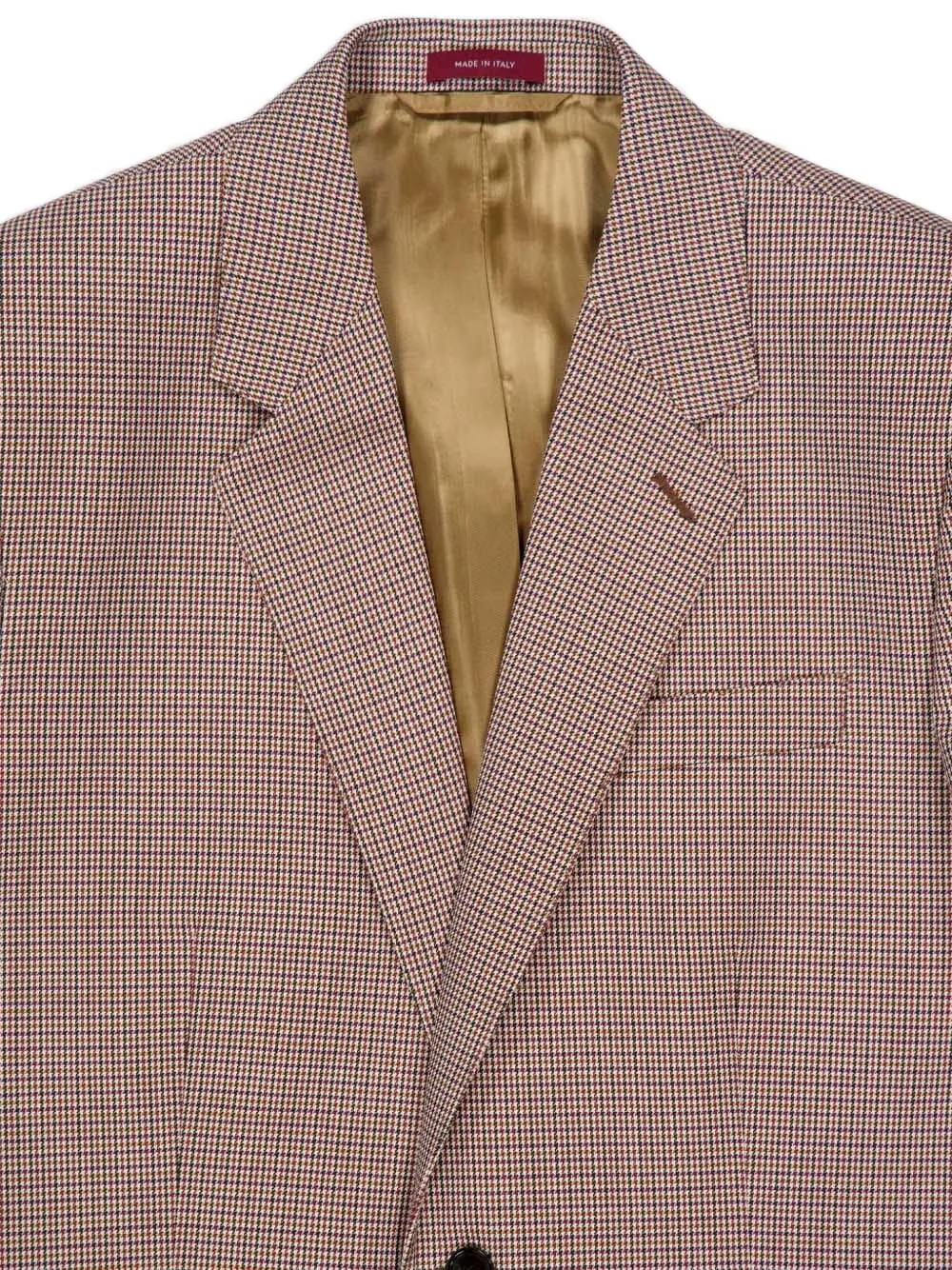 Gucci Gingham-pattern Blazer In Multi