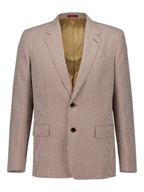 Gucci gingham-pattern blazer