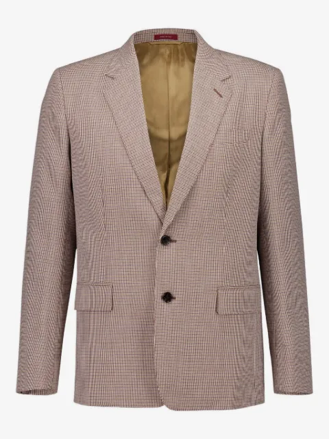 Gucci gingham-pattern blazer