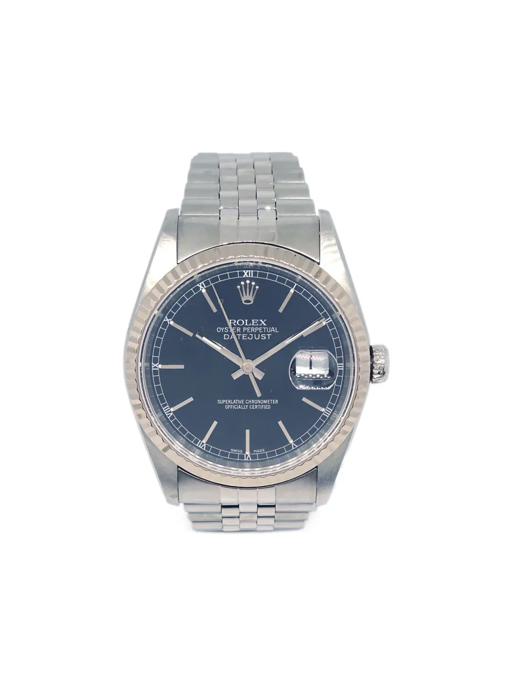 2002 pre-owned Oyster Perpetual Datejust 34mm