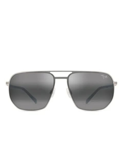 Maui Jim Sharks Cove geometric-frame sunglasses