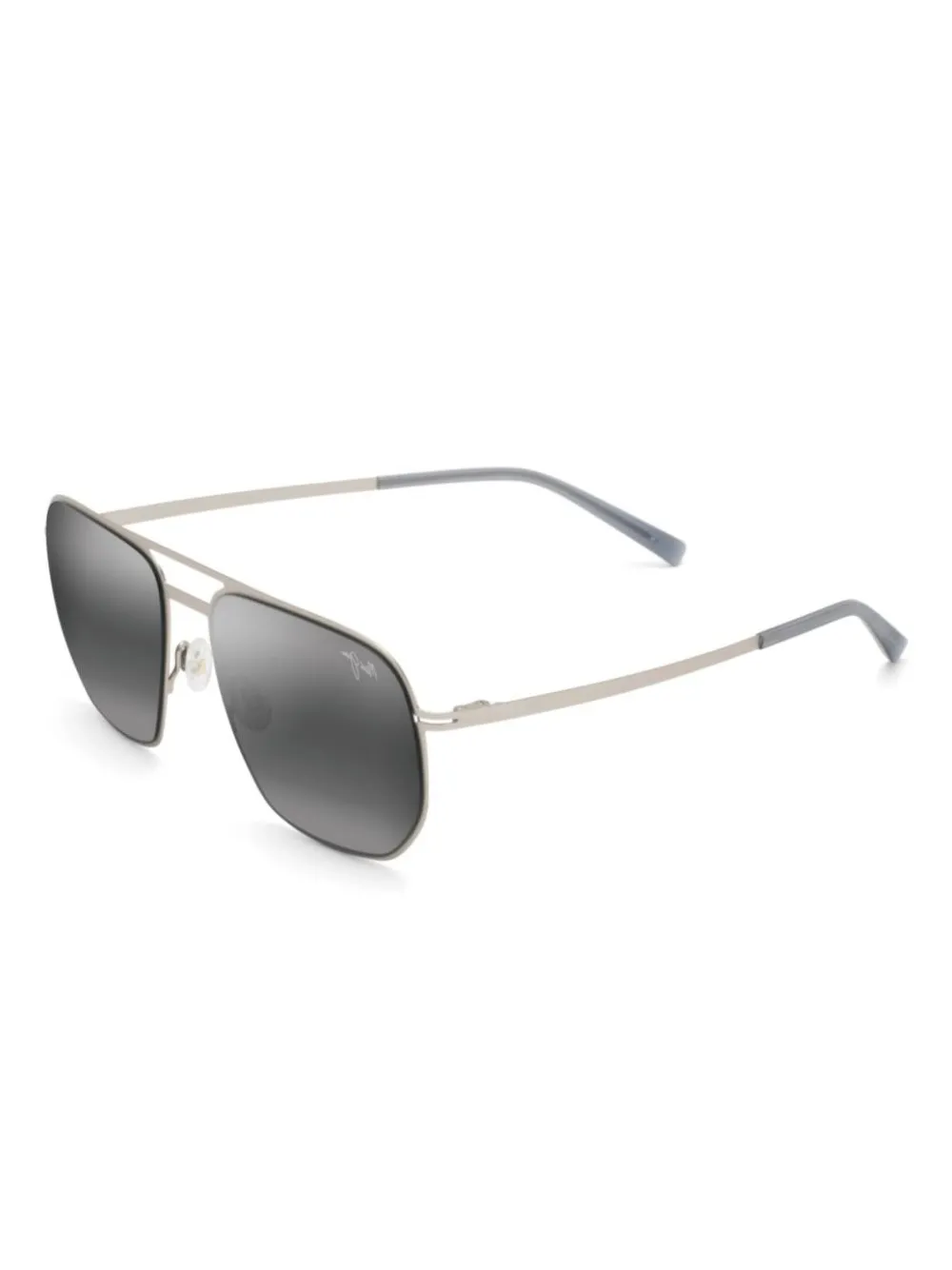 Maui Jim Sharks Cove geometric-frame sunglasses - Zilver