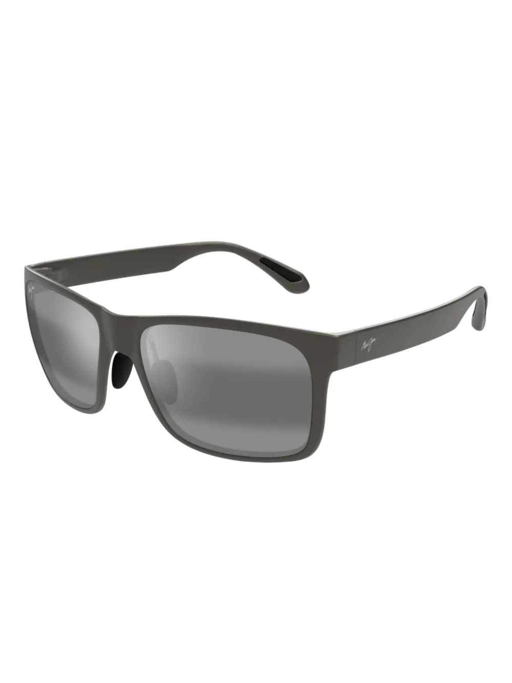 Maui Jim matte grey rectangle sunglasses Grijs