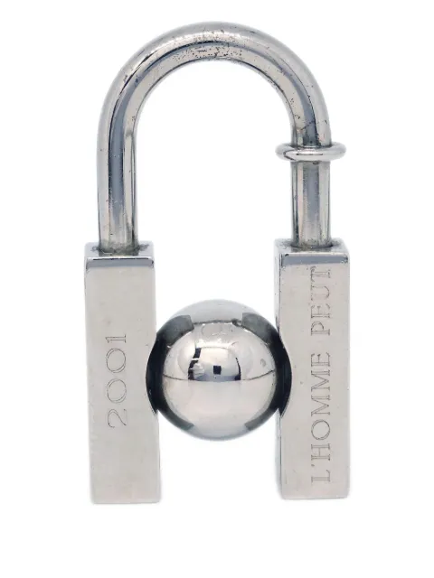 Hermès Pre-Owned 2001 A La Découverte De La Beauté Du Monde Classic H Earth Cadena padlock