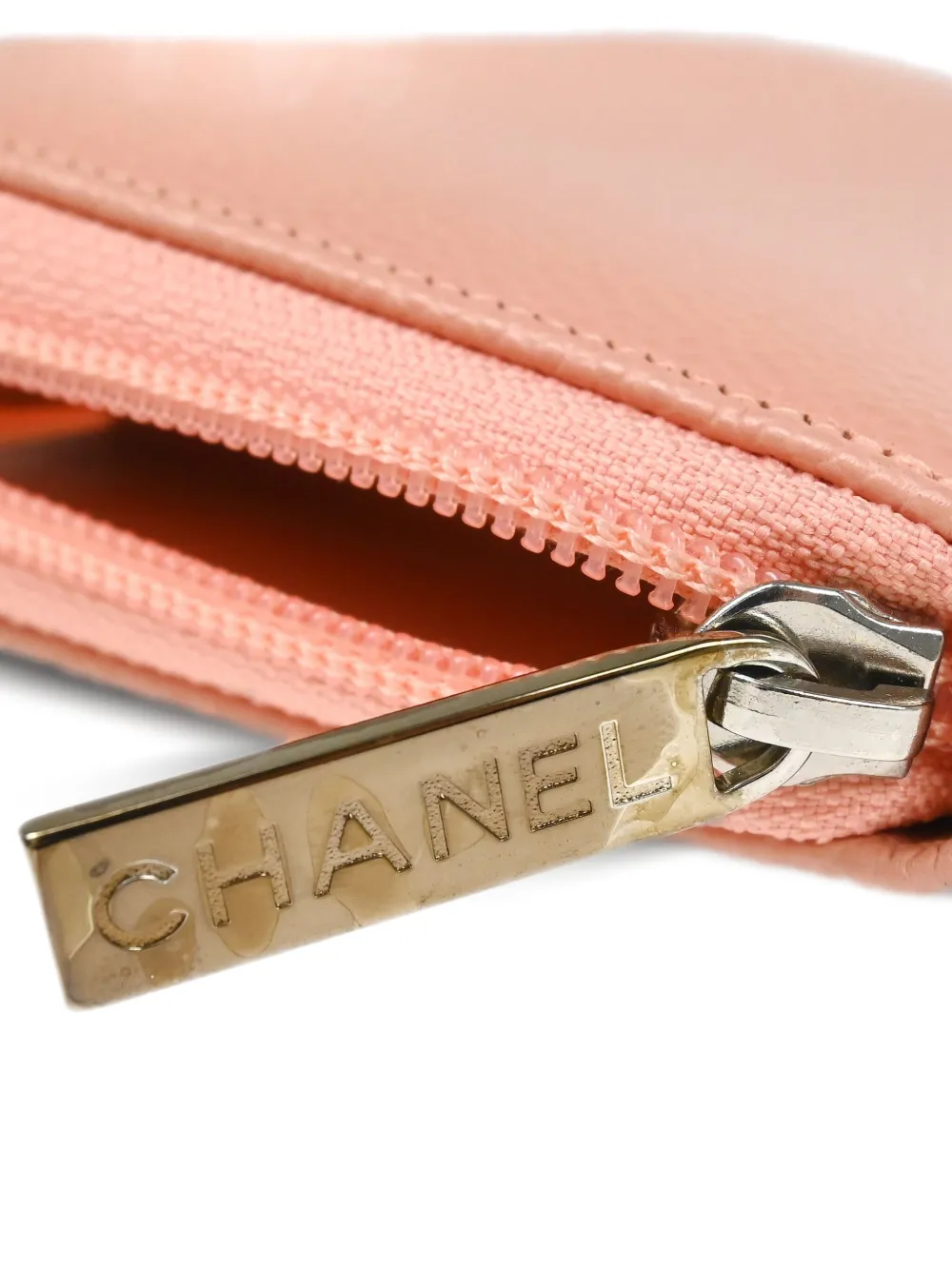 Pre-owned Chanel 2016 Cc Wallet In Pink