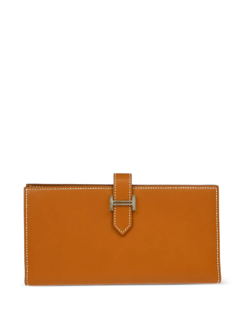 Hermès Pre-Owned 2016 Butler Bearn Soufre bi-fold wallet | Brown | Image 1