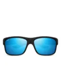 Maui Jim mirrored rectangle sunglasses - Black
