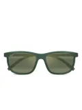 Maui Jim matte rectangle sunglasses - Green