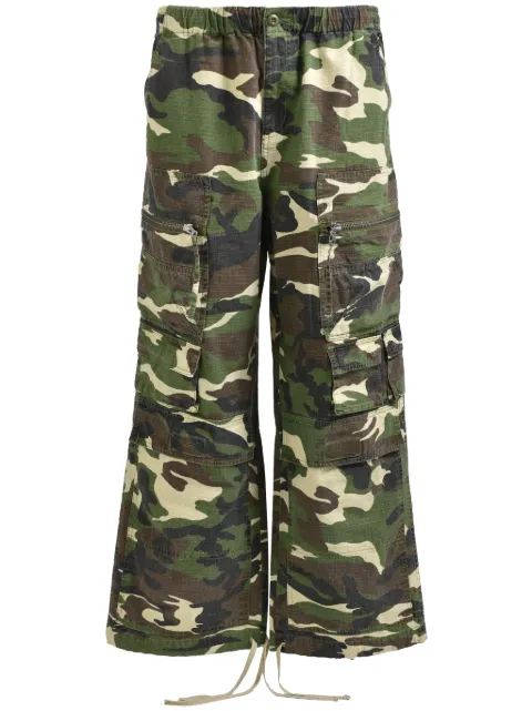 BREATH pants con estampado militar