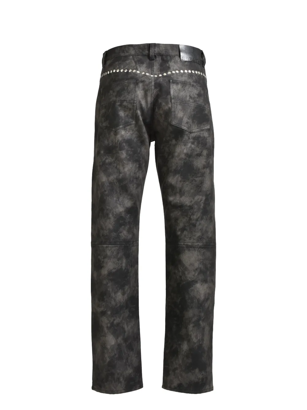 BREATH Broek met camouflageprint - Zwart