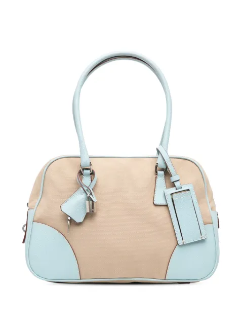 Prada Pre-Owned 2010-2024 Canvas Canapa Bauletto handbag