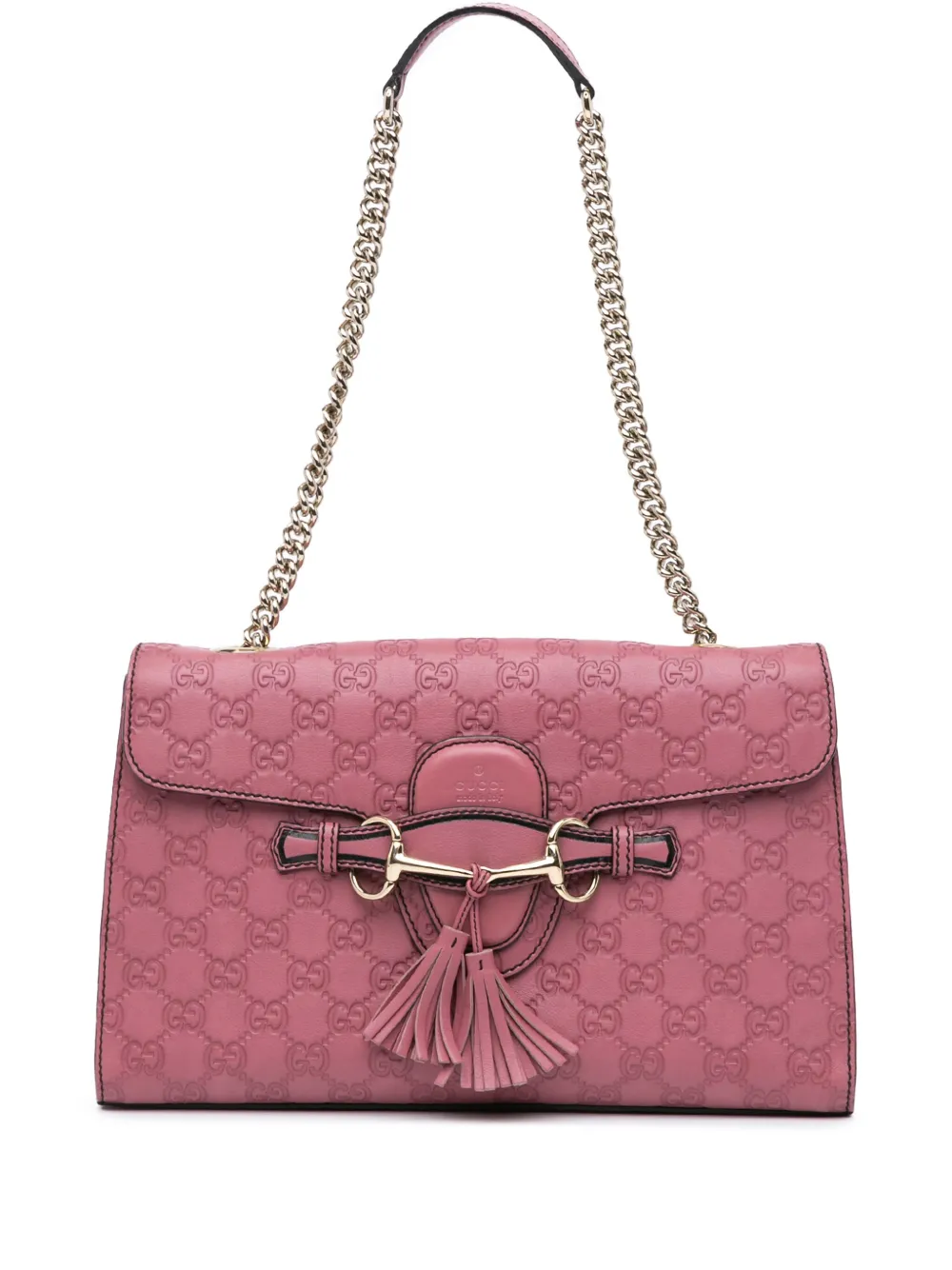 Gucci Pre-Owned Borsa a spalla Guccissima Emily media 2000-2015 | rosa | Image 1
