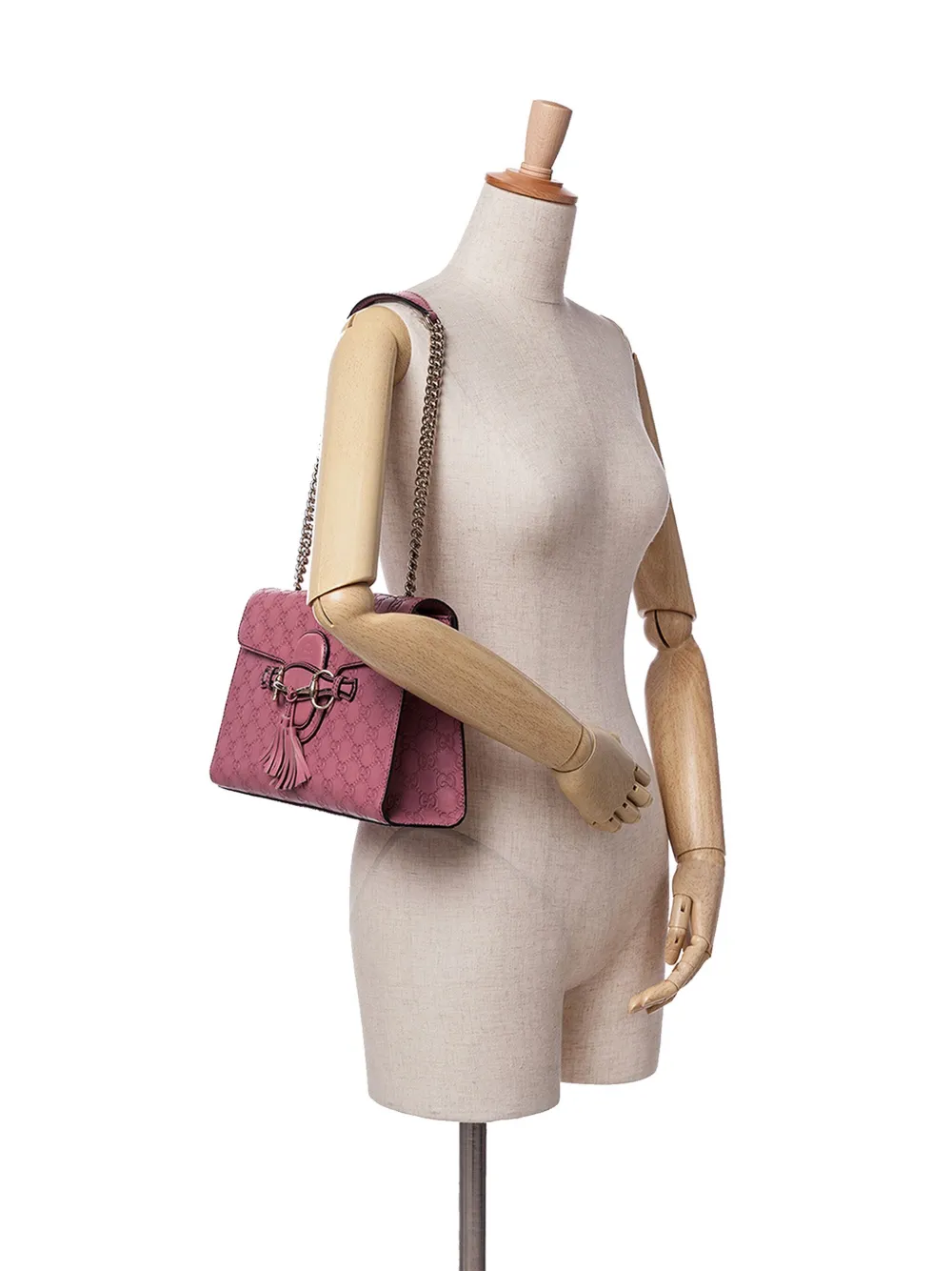 Gucci Pre-Owned Borsa a spalla Guccissima Emily media 2000-2015 | Image 7