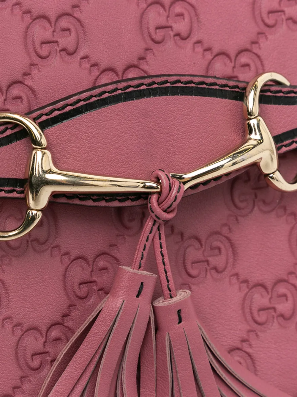 Gucci Pre-Owned Borsa a spalla Guccissima Emily media 2000-2015 | Image 6