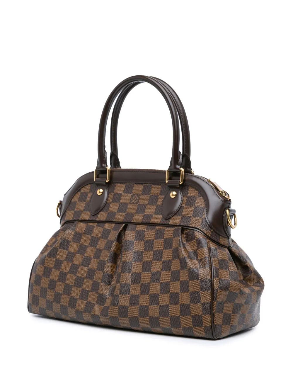 Louis Vuitton Pre-Owned 2009 Damier Ebene Trevi PM boekentas - Bruin