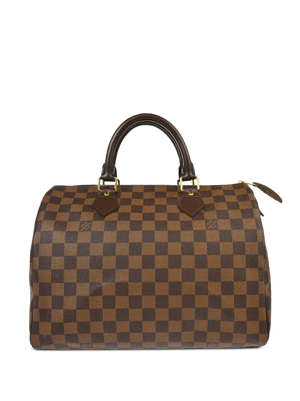 Louis Vuitton Pre-Owned 2006 ダミエ スピーディ 30 ハンドバッグ - ブラウン Louis Vuitton Pre-Owned 2006 ダミエ スピーディ 30 ハンドバッグ - ブラウン