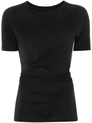 Pleats Please Issey Miyake プリーツ Tシャツ | ブラック | FARFETCH JP