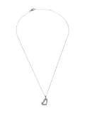 Piaget 2008 18K white gold Heart diamond necklace - Silver