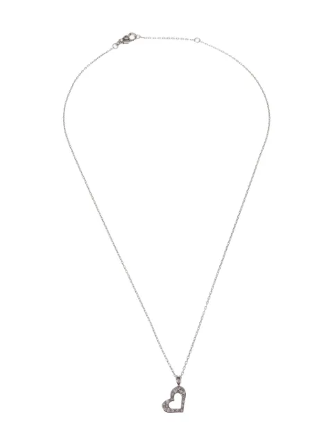 Piaget قلادة 'هارت' ذهب أبيض عيار 18 مرصعة بألماس 2008