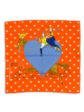Hermès Pre-Owned 1990-2000s Tea Time scarf - Orange