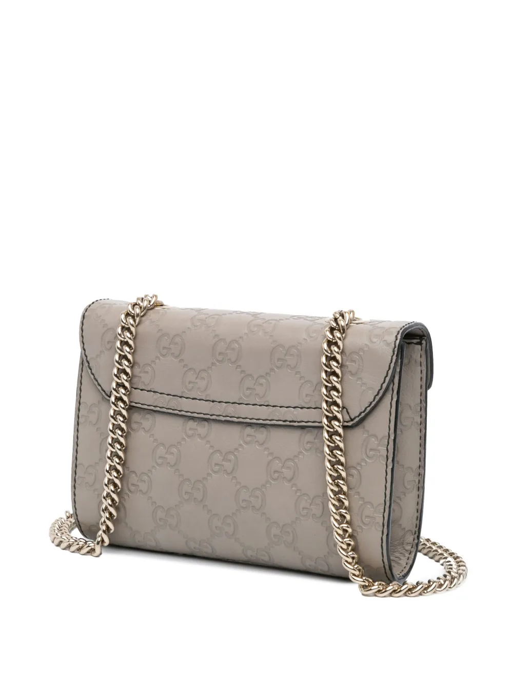 Gucci Pre-Owned 2000-2015 kleine Guccissima Emily crossbodytas - Grijs