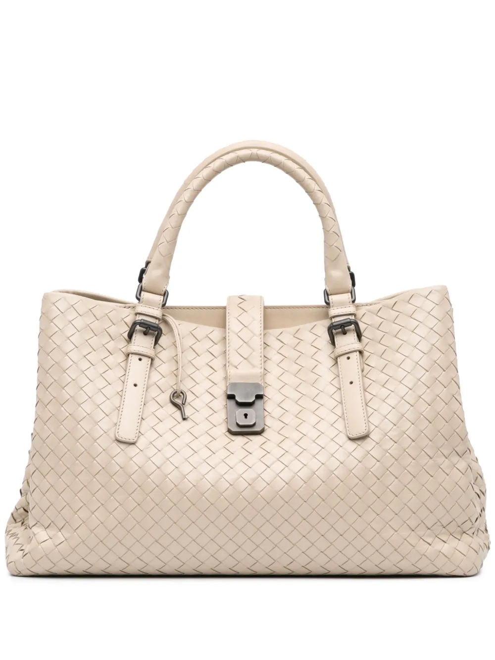 2012-2024 Medium Nappa Intrecciato Roma tote bag