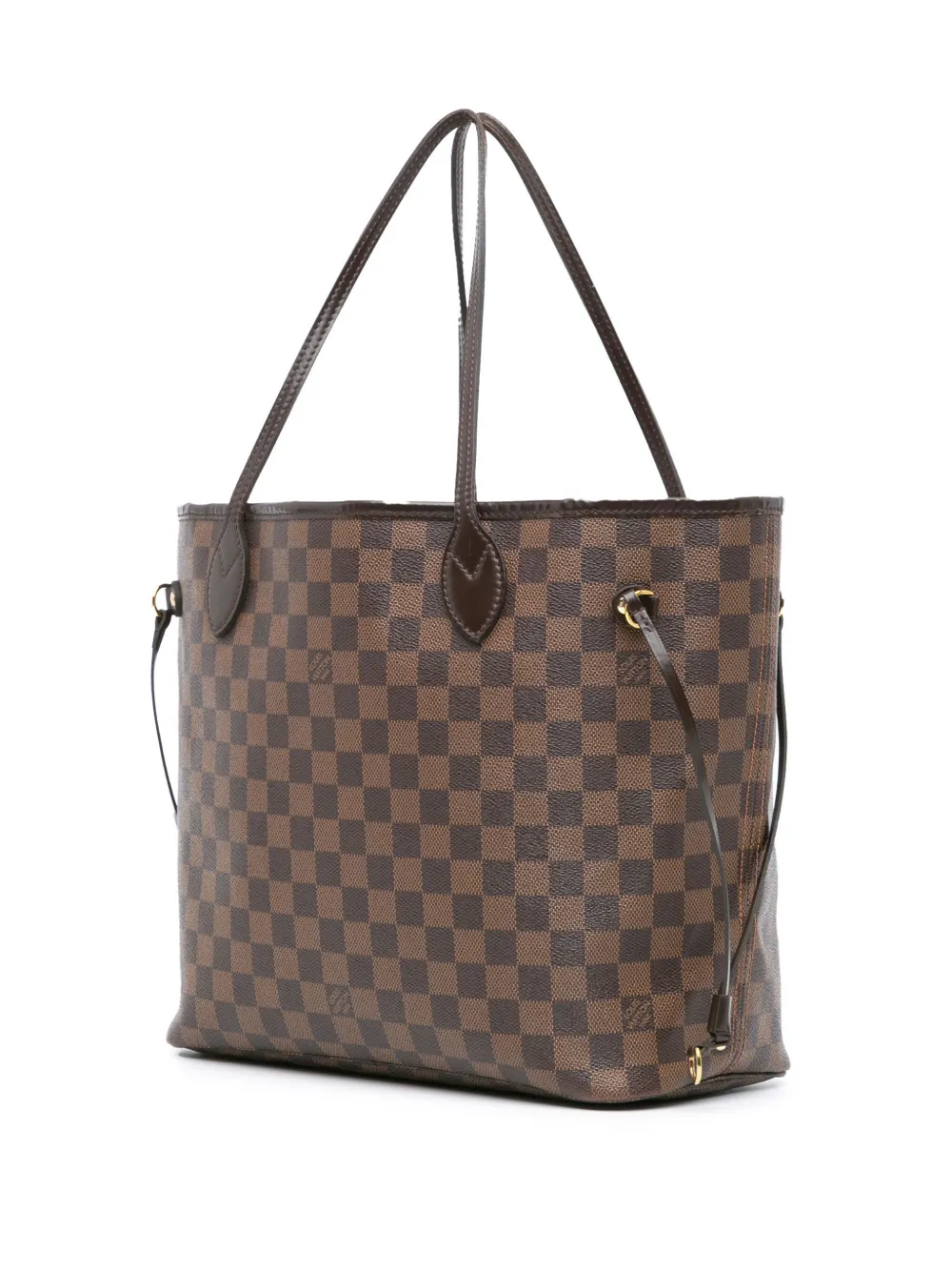 Louis Vuitton Pre-Owned 2018 Damier Ebène Neverfull PM shopper - Bruin