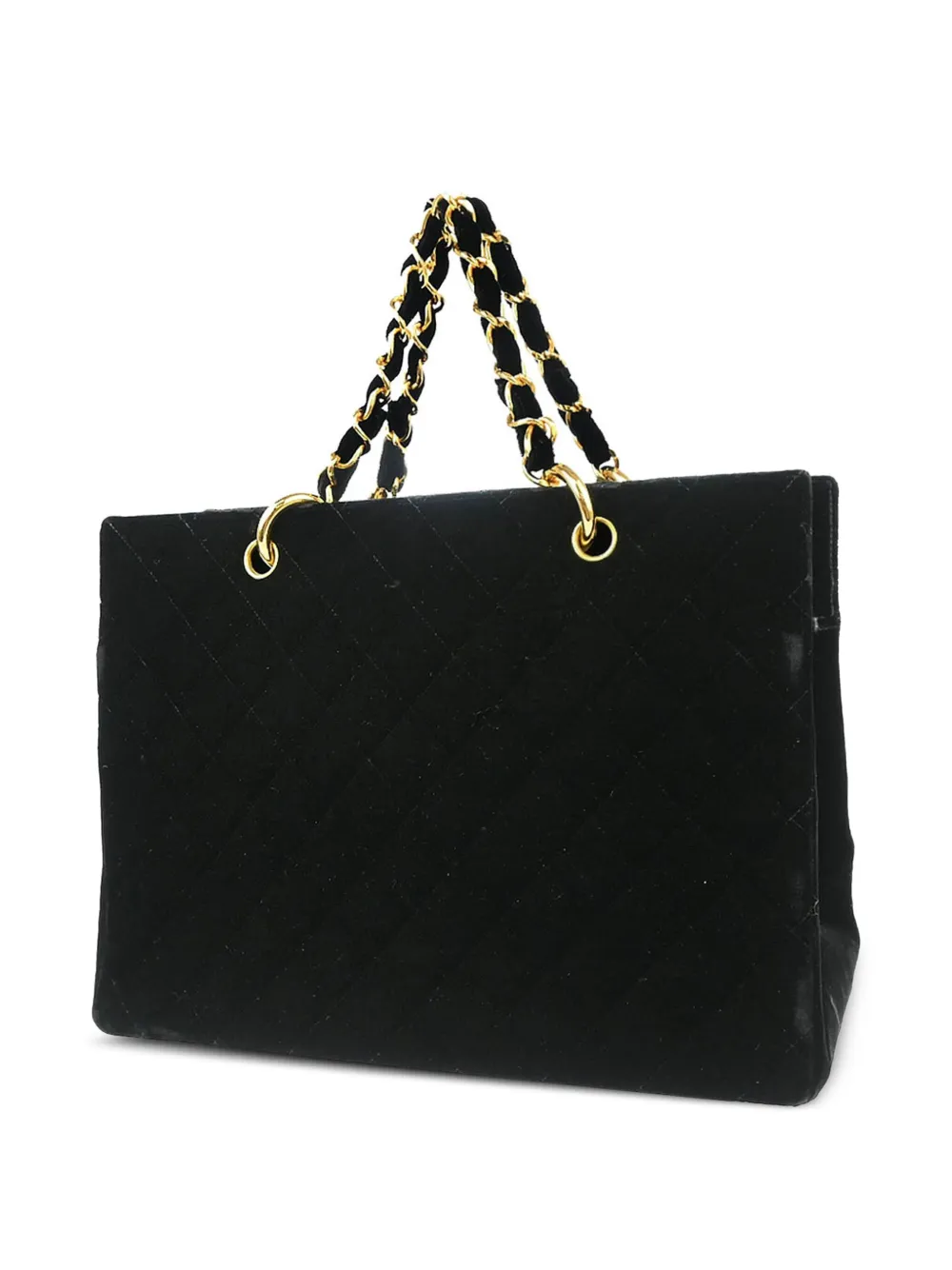 CHANEL Pre-Owned 1995 CC diamond-quilted tote bag | Bags | Image 2