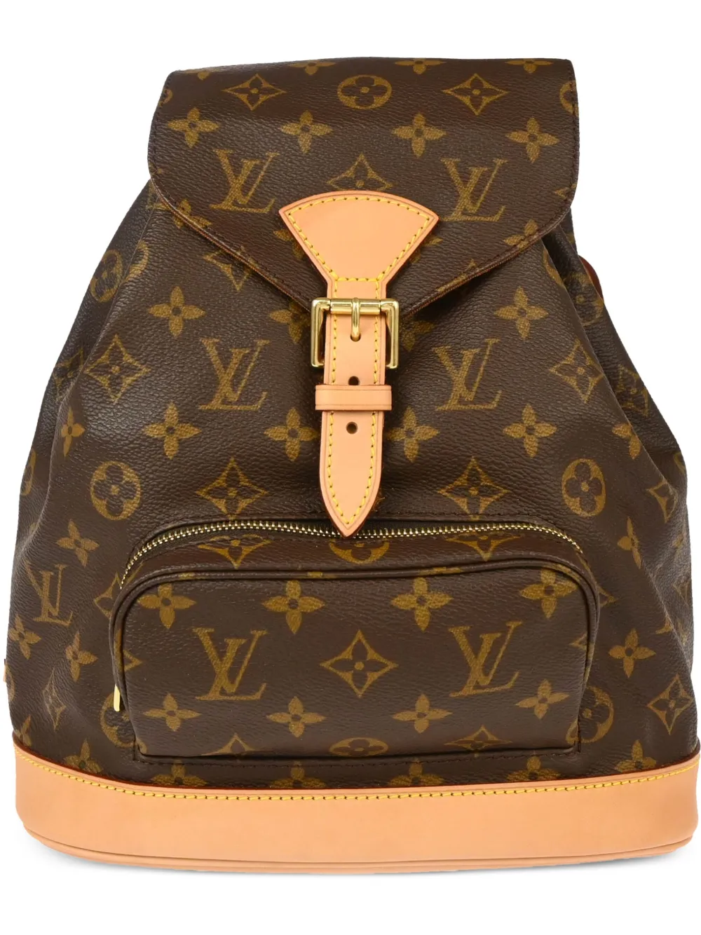 Louis Vuitton Pre-Owned 2000 モンスリ MM バックパック - ブラウン Louis Vuitton Pre-Owned 2000 モンスリ MM バックパック - ブラウン