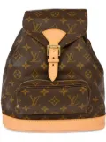 Louis Vuitton Pre-Owned 2000 Montsouris MM backpack - Brown