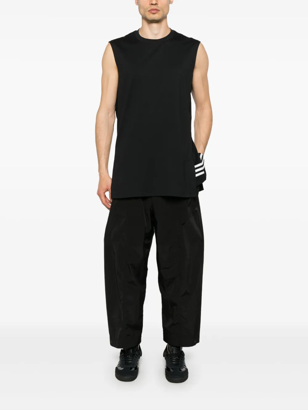 Y-3 3-Stripes tank top - Zwart