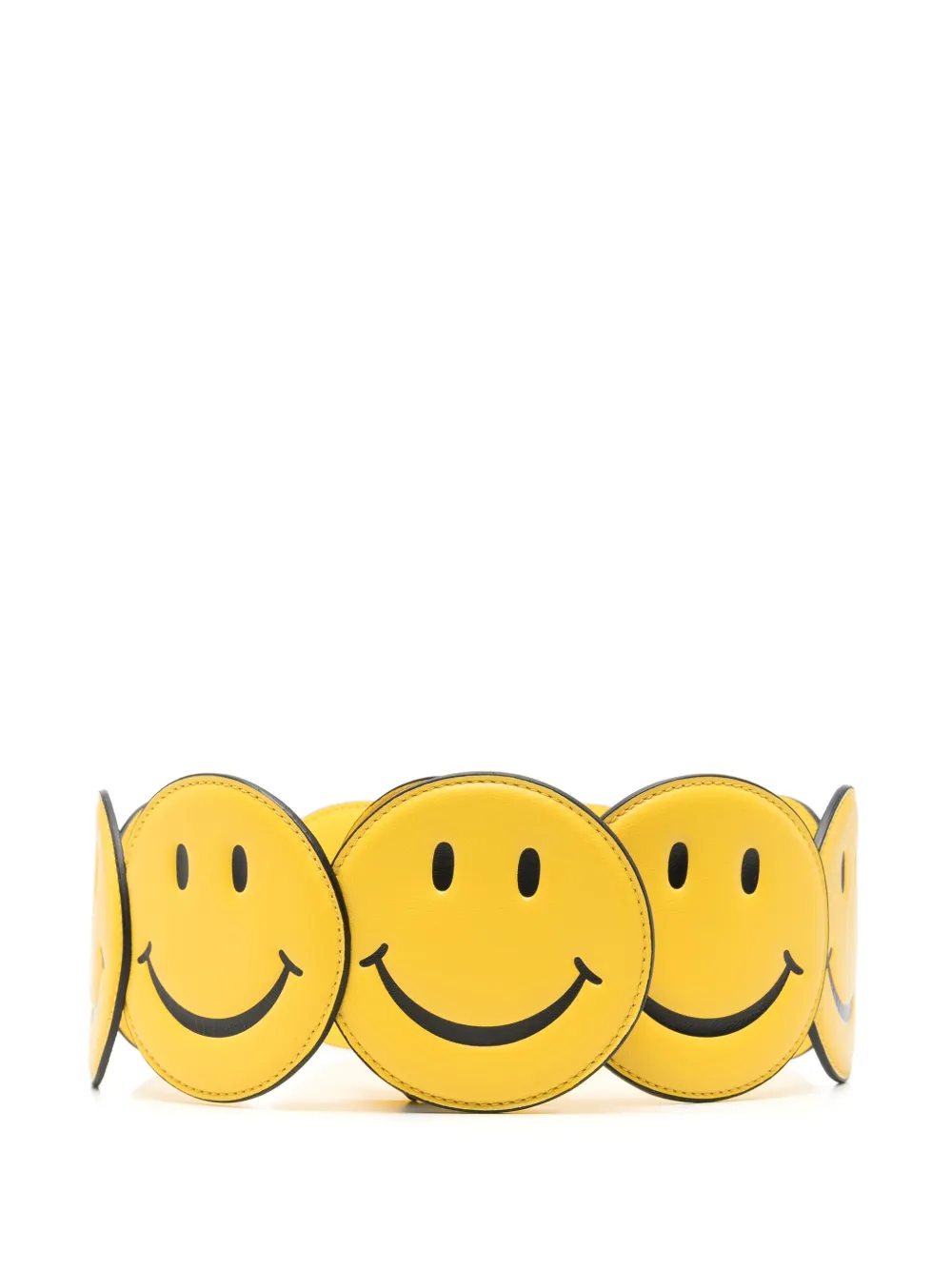Moschino Smile riem Geel